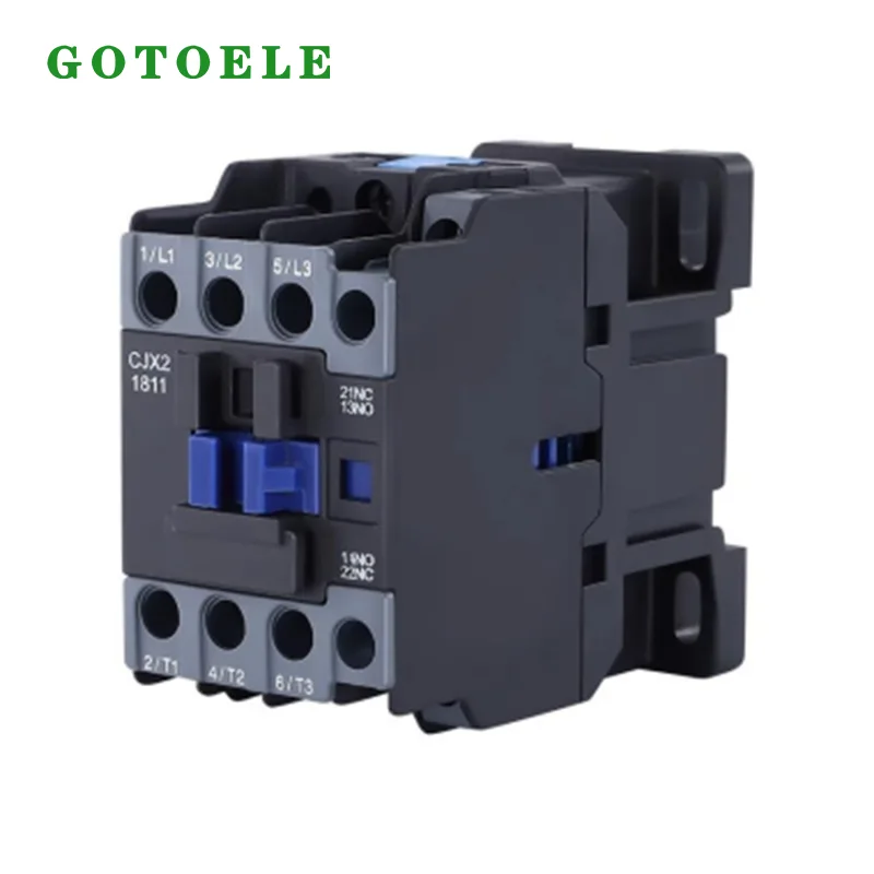 CJX2-1811 18A 3 極 AC コンタクタ