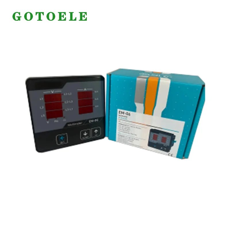 EM-06 Digital Panel Multimeter with 3×6 Digit LED Display