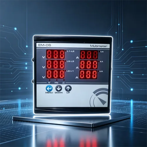 EM-06 Digital Panel Multimeter with 3×6 Digit LED Display