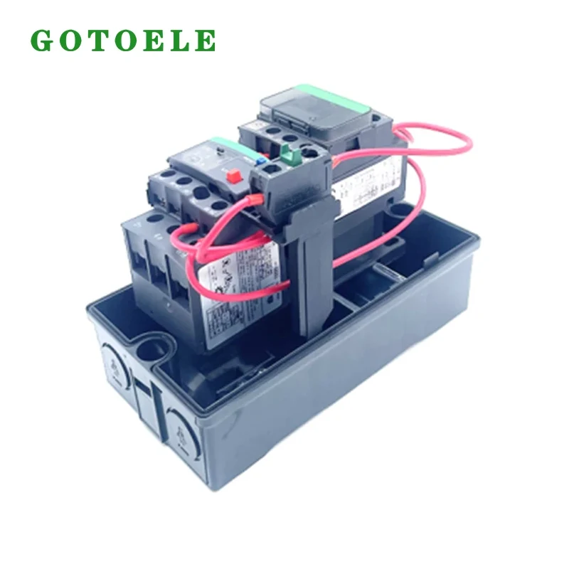LE1-D09 磁気モータースターター 4KW 5.5HP 20A 3P 1NO + 1NC
